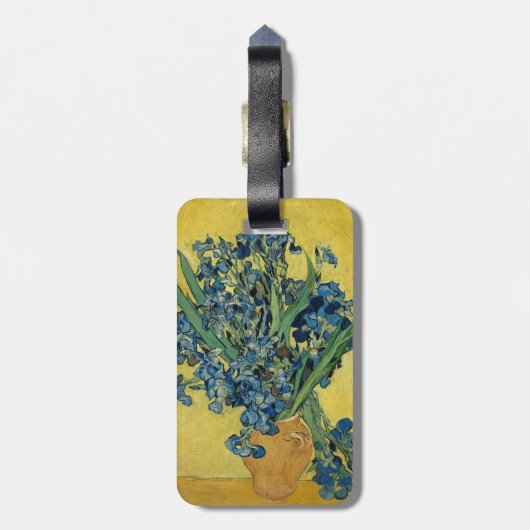 Irisch - Vincent van Gogh Fine Art Gepäckanhänger (Rückseite vertikal)