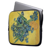 Irisch - Vincent van Gogh Fine Art Laptopschutzhülle (Vorderseite Links)