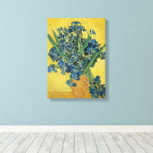 Irisch - Vincent van Gogh Fine Art Leinwanddruck (Insitu (Holzboden))