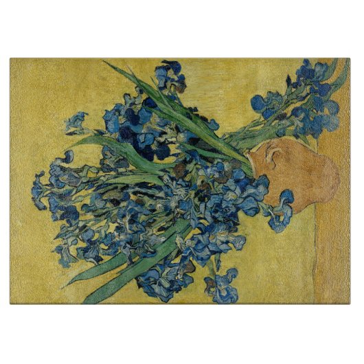 Irisch - Vincent van Gogh Fine Art Schneidebrett (Vorderseite)