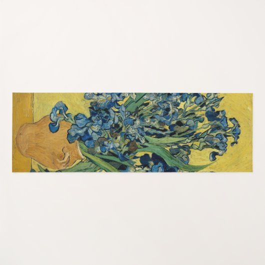 Irisch - Vincent van Gogh Fine Art Yogamatte (Vorderseite (Horizontal))