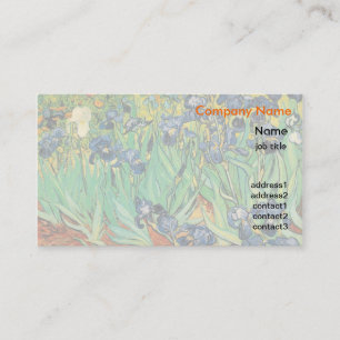 Irisch, Vincent van Gogh Visitenkarte