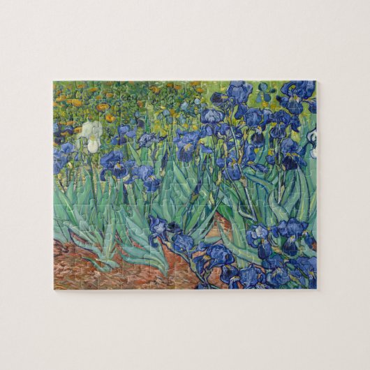 Irisch von Van Gogh Modern Art Painting Puzzle (Horizontal)