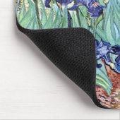 Irisch von Vincent van Gogh 1898 Mousepad (Ecke)