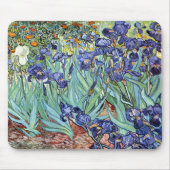 Irisch von Vincent van Gogh 1898 Mousepad (Vorne)