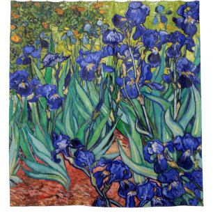 Irisch von Vincent van Gogh Duschvorhang