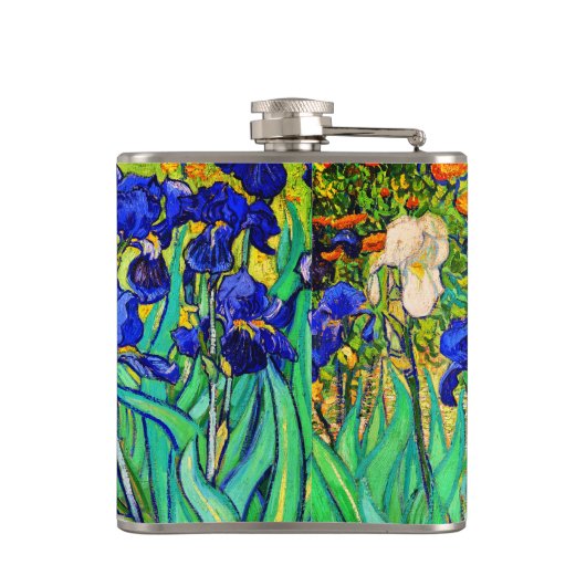Irisch von Vincent Van Gogh Flachmann (Rückseite)