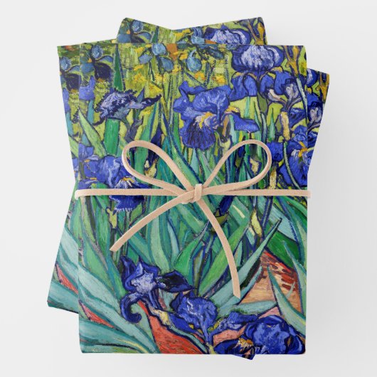 Irisch von Vincent van Gogh Geschenkpapier Set (Beispiel)