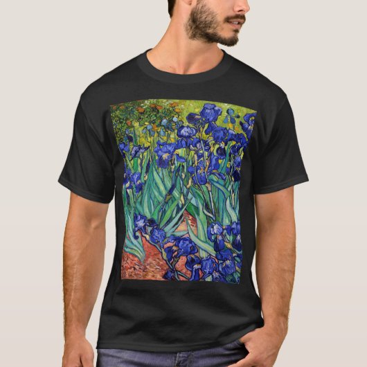 Irisch von Vincent van Gogh T-Shirt (Vorderseite)