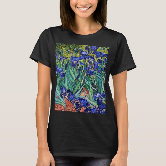Irisch von Vincent van Gogh T-Shirt (Vorderseite)