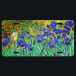 Irisch von Vincent Van Gogh US Nummernschild<br><div class="desc">Vincent Van Gogh Irises 1889 gemalt, ist es eines der Gemälde, das er in Saint Paul-de-Mausole Asyl in Saint-Rémy-de-Provence in Frankreich erschaffen hat. Es ist ein Ölgemälde. Diese kunstvolle Ölmalerei zeigt ein Feld von Iris-Blume-Pflanze. Vincent Van Gogh war ein berühmter Künstler. Er war ein niederträchtiger Maler. Dieses Bild ist öffentlich....</div>