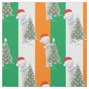 irisch weihnachtsstoff stoff
