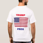 IRISCHE AMERIKANER FÜR TRUMP T-Shirt (Rückseite)