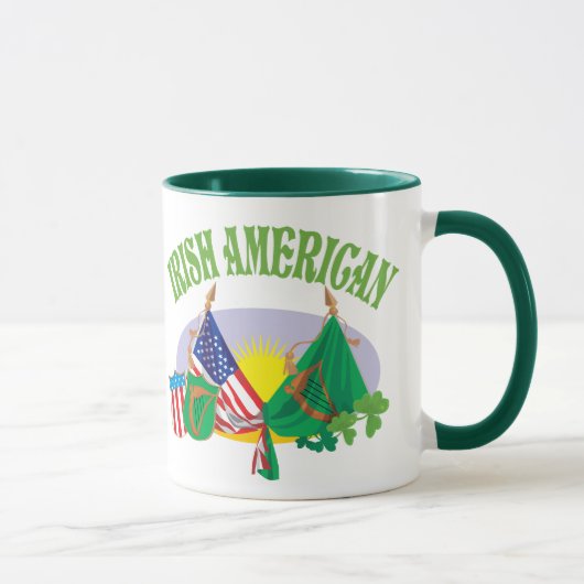 Irische amerikanische Tasse (Rechts)