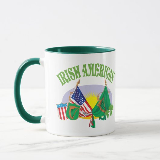 Irische amerikanische Tasse (Links)