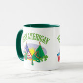 Irische amerikanische Tasse (Vorderseite Links)