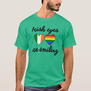 IRISCHE AUGEN LÄCHELN T-Shirt