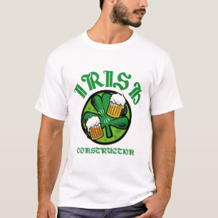 Irische Bau-Front T-Shirt