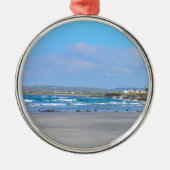 Irische beachs silbernes ornament (Vorne)