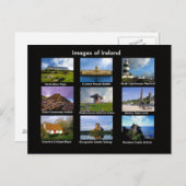 Irische Bilder für Postkarten (Vorne/Hinten)