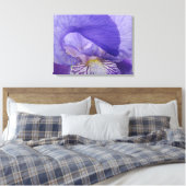 Irische Blume Kunstdrucke Leinwand Lila Iris (Insitu (Schlafzimmer))