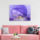 Irische Blume Kunstdrucke Leinwand Lila Iris (Insitu (Wohnzimmer))