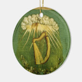 Irische Brigaden-Flagge Keramikornament (Links)