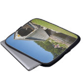 Irische Brücke über den Fluss, St. Martins, Neu Laptopschutzhülle (Vorne Knopf)