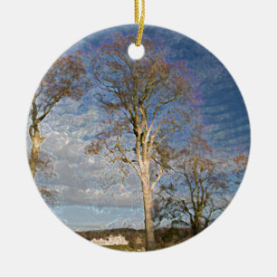 Irische Buchen Keramikornament