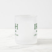 Irische Chiropraktor-Tasse Mattglastasse (Mittel)