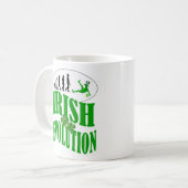 Irische Evolution Kaffeetasse (Vorderseite Links)