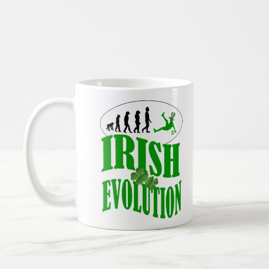 Irische Evolution Kaffeetasse (Links)