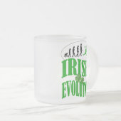 Irische Evolution Mattglastasse (VorderseiteRechts)