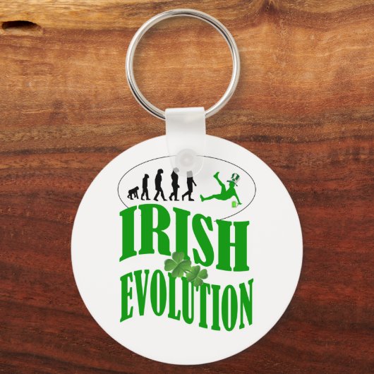 Irische Evolution Schlüsselanhänger (Vorderseite)