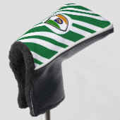 Irische Fahne Golf Headcover (3/4 Vorderseite)
