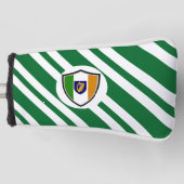 Irische Fahne Golf Headcover (Vorderseite)
