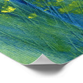 Irische Feldmalerei Poster (Ecke)