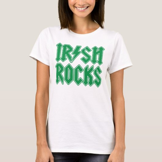 Irische Felsen T-Shirt (Vorderseite)