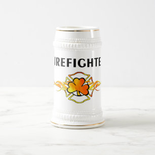 Irische Feuerwehrmann-Tasse Bierglas