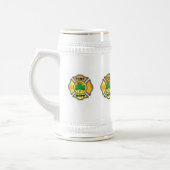 Irische Feuerwehrmann-Tasse Bierglas (Links)