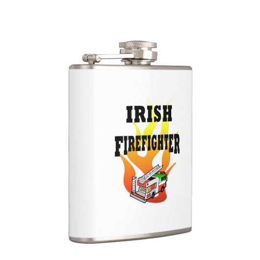 Irische Feuerwehrmänner Flachmann (Rechts)