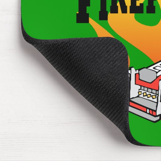 Irische Feuerwehrmänner Mousepad (Ecke)