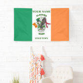 irische Flagge - Alabama irisch Banner (Insitu)