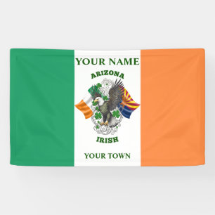 irische Flagge - Arizona irisch Banner