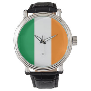 Irische Flagge Armbanduhr