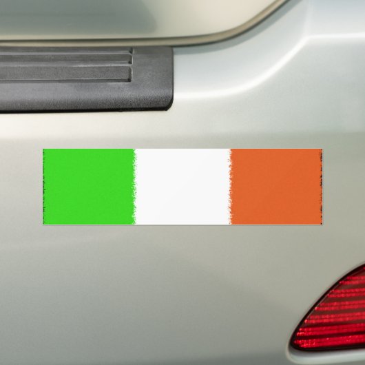 Irische Flagge Autoaufkleber (Auf Auto)