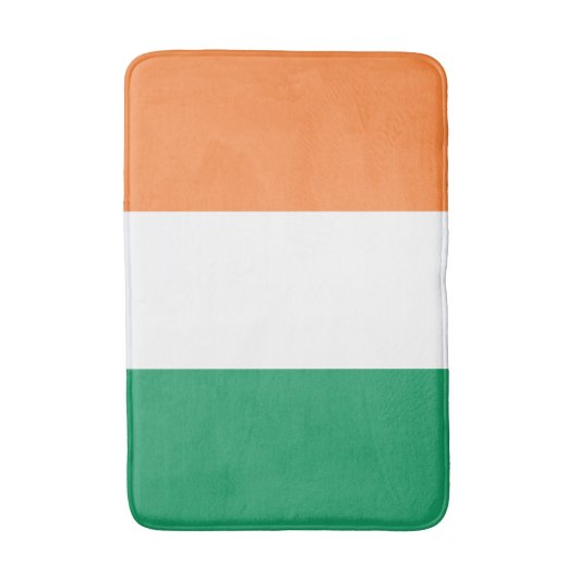 Irische Flagge Badematte (Vorderseite Vertikal)