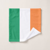 Irische Flagge Badhandtuch Set (Waschlappen)