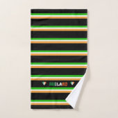 Irische Flagge Badhandtuch Set (Handtuch)