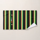 Irische Flagge Badhandtuch Set (Handtuch)